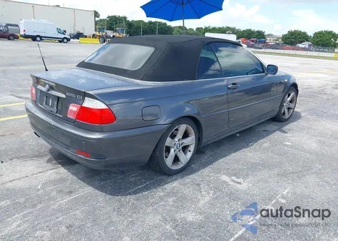 2006 BMW 325Ci z USA, uszkodzony, nr VIN WBABW33416PG99307